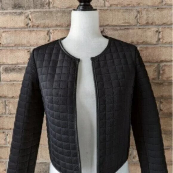 Club Monaco quilted black jacket - Picture 3 of 5
